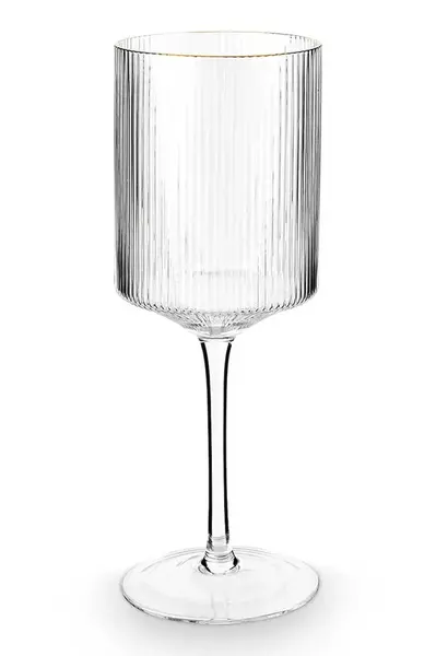 Sklenice na víno vtwonen Gold Rim 400 ml 4-pack průhledná barva