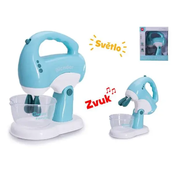 Kuchyňský robot 17x13,5cm na baterie se světlem, zvukem a doplňky