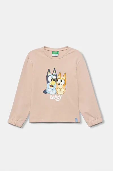 Dětská bavlněná mikina United Colors of Benetton