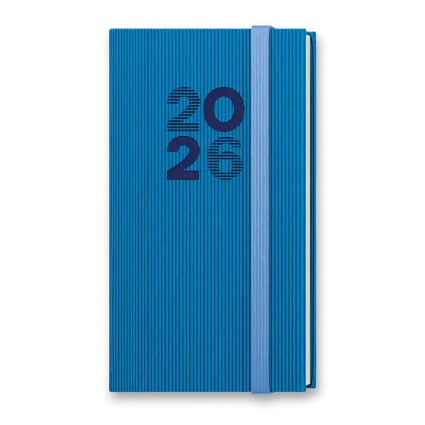 Kapesní diář Baloušek Vigo 2026 - modrý