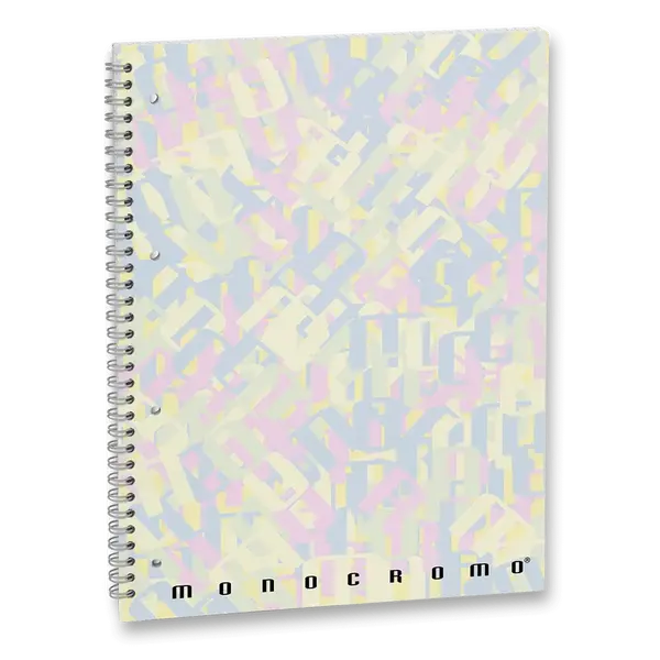 Kroužkový blok Pigna Monocromo multicolor - A4, linkovaný