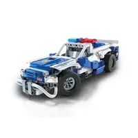 Clementoni Mechanické laboratoř - RC Policejní auto, 2 modely, 300 dílků