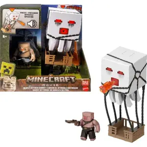 Mattel MINECRAFT MOVIE akční figurka Blast Attack Ghast 25 cm