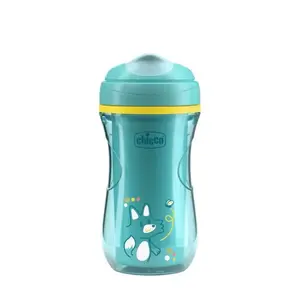 Chicco Hrnek Active s tvrdým náustkem teal, 14m+