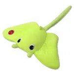 Hračka Dog Fantasy Glow ráje zelená svítící ve tmě 27cm