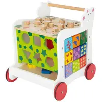 Small Foot Dřevěné chodítko Lední medvěd