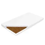 Dětská matrace New Baby BASIC 120x60x5 cm kokos-molitan bílá