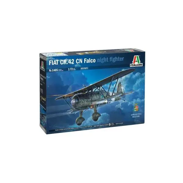 Model Kit letadlo 1485 - FIAT CR.42 CN "Falco" Noční stíhač (1:72)