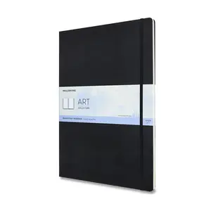 Skicář Moleskine Watercolour Notebook A3, černý