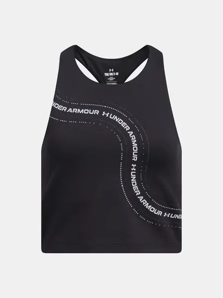 Girls' tank top Under Armour G Motion Branded Crop Tank - Girls