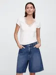 GAP T-shirt with lace - Women's