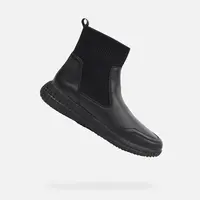 Black women's ankle boots Geox Noovae - Women's