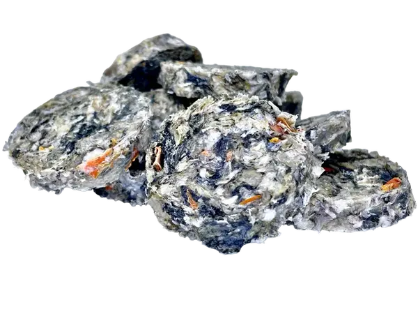 LK Baits Pet Luxusní Medailonky ze Sušené Kůže Tresky s Mrkví,40g