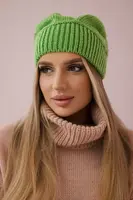 marka niezdefiniowana Dámska čiapka Ingrid K371 pistácie