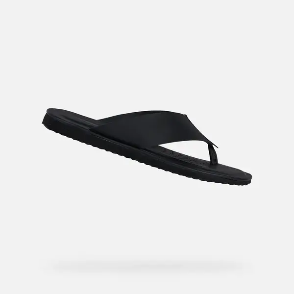 Black men's flip-flops Geox Erice - Men's