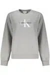 CALVIN KLEIN SWEATSHIRT WITHOUT ZIP WOMEN GREY
