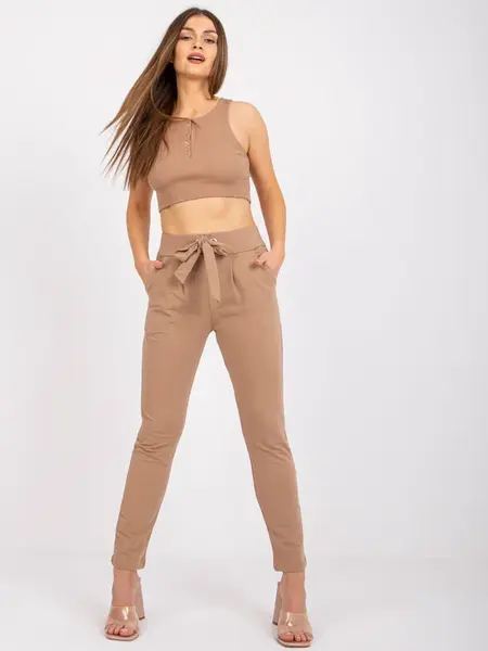 Sweatpants-RV-DR-7459.01X-light brown