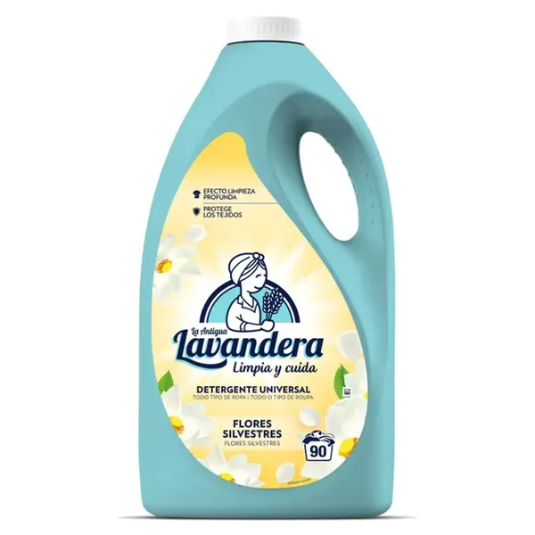 LAVANDERA Prací gel Divoké květy 90 praní 4,5 l