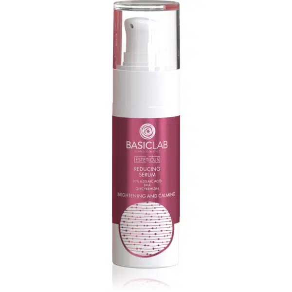 BasicLab Dermocosmetics Esteticus sérum pro redukci žilek a začervenání pleti 10% Azelaic Acid 30 ml