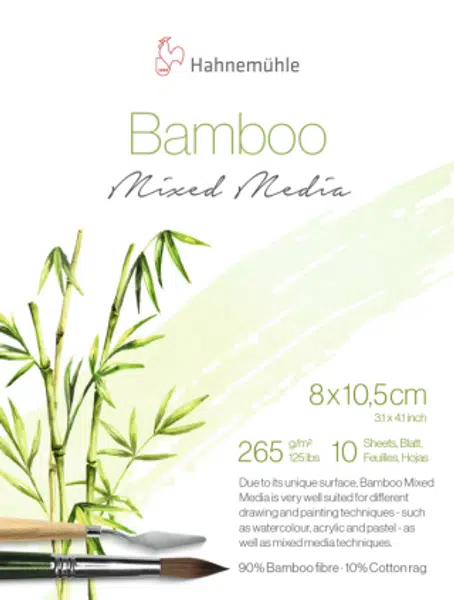 Bamboo blok mixed media HHM 8x10,5cm 265g
