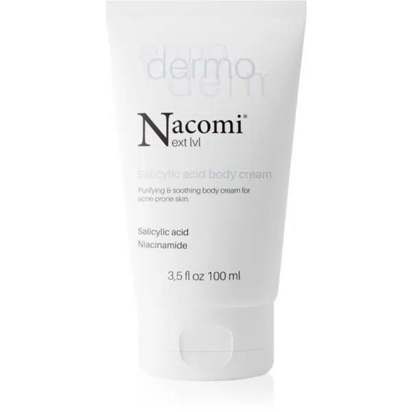 Nacomi Next Level Dermo zklidňující čisticí krém na tělo 100 ml