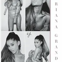Plakát Ariana Grande - Black & White