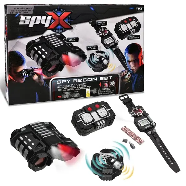 SpyX Velká Špiónská sada s dalekohledem