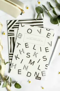 Zápisníky Black & White (2 ks)