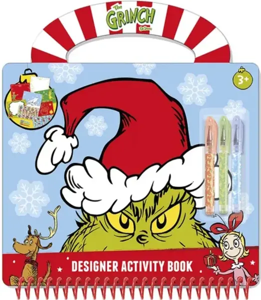 Kniha aktivit Grinch
