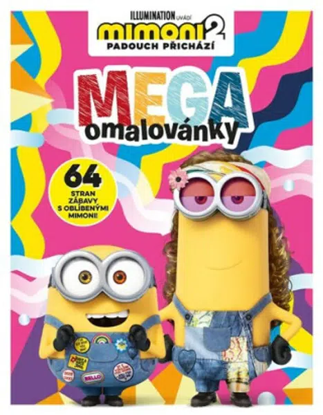 Mimoni 2 - Mega omalovánky - kolektiv autorů