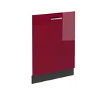 Vicco PŘEDNÍ PANEL R-Line Červená vysoký lesk 60 cm bez pracovní desky