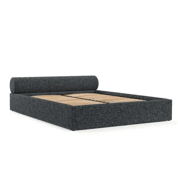 AltaBeds ČALOUNĚNÁ POSTEL SOLVO 200/200 cm Šedá