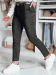Dámské slim fit kalhoty LINESKA khaki