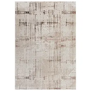 Mazovia KOBEREC UE68A - béžový, hnědý - 120 x 170 cm