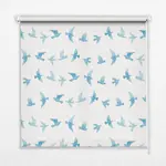 TULUP VNITŘNÍ roleta - okenní roleta - roleta - 100x100 cm - Modré ptáky