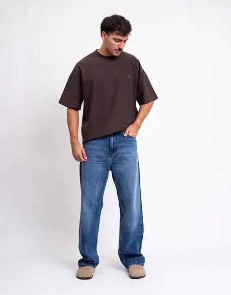 Carhartt WIP Payson Pant Blue marble used wash 30