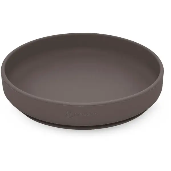Petite&Mars Take&Match Silicone Plate tanier s prísavkou Bitter Cocoa 6m+ 1 ks