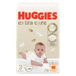HUGGIES Extra care 3 dětské plenky 6-10 kg 40 kusů