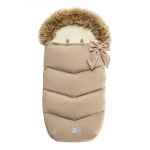 Zimní fusak Fluffy, Creamy Beige