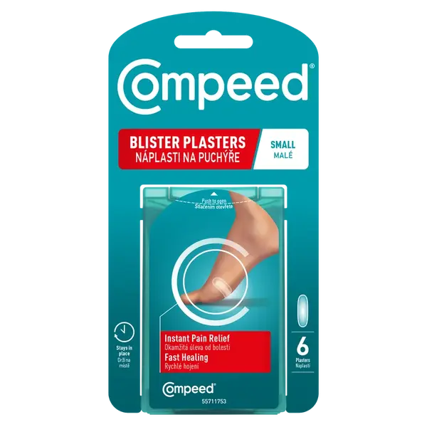 Compeed Náplast na puchýře malá 6 ks
