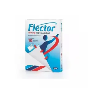 FLECTOR 180 mg Léčivá náplast 10 kusů