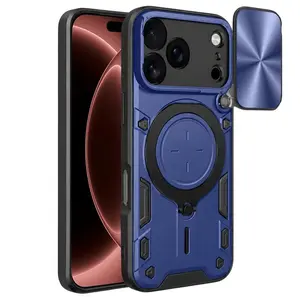 Techsuit CamGuard Pro, iPhone 17 Pro Max / 18 Pro Max, modrý