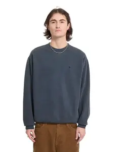 Volcom pánská mikina Single Stone Storm Blue | Modrá | Velikost L