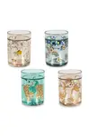 Konges Sløjd  sada hrnků dětská 4 PACK GLITTER CUPS