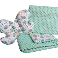 Medi Partners Set of a quilt with a pillow for a stroller