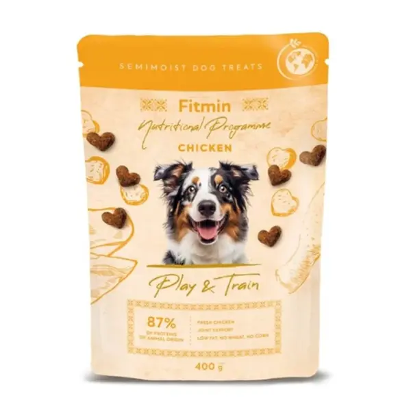 Fitmin NP Play and Train Chicken 400 g | Pamlsky pro psy | P59232