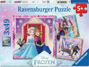 Disney: Ledové království 3x49 dílků