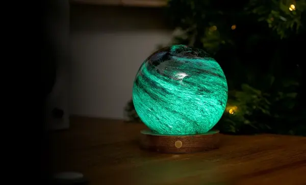 Lampa AstraGlass RGB, viac variant - Gingko Varianta: Stellar Ocean - veľká