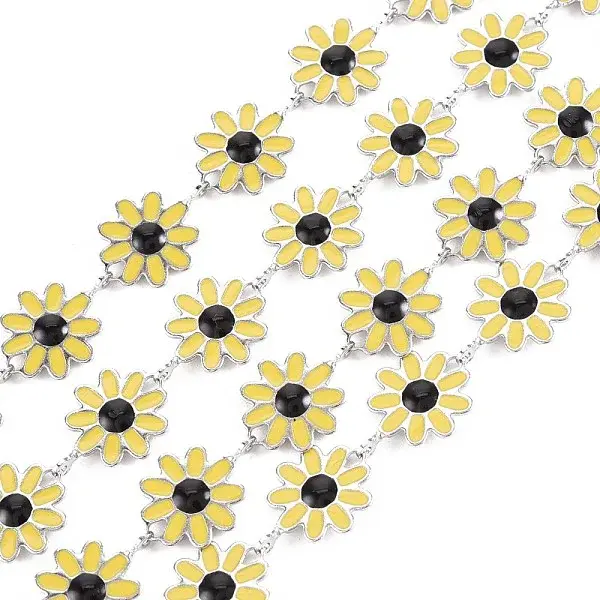 304 Stainless Steel Sunflower Link Chains