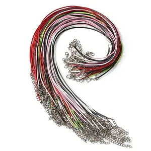 Waxed Cotton Cord Necklace Making